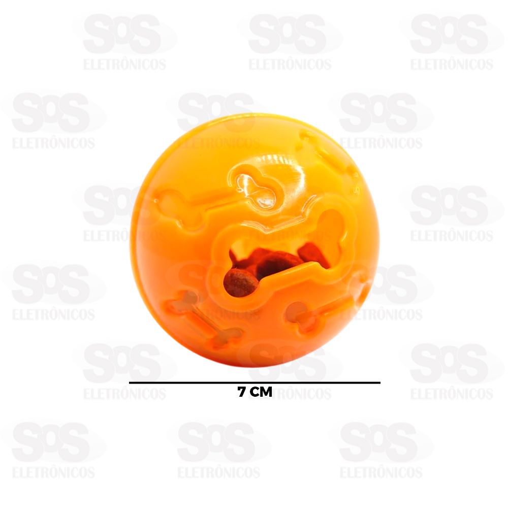 Bola Dispenser Para Petisco Cores Variadas Pet Toys